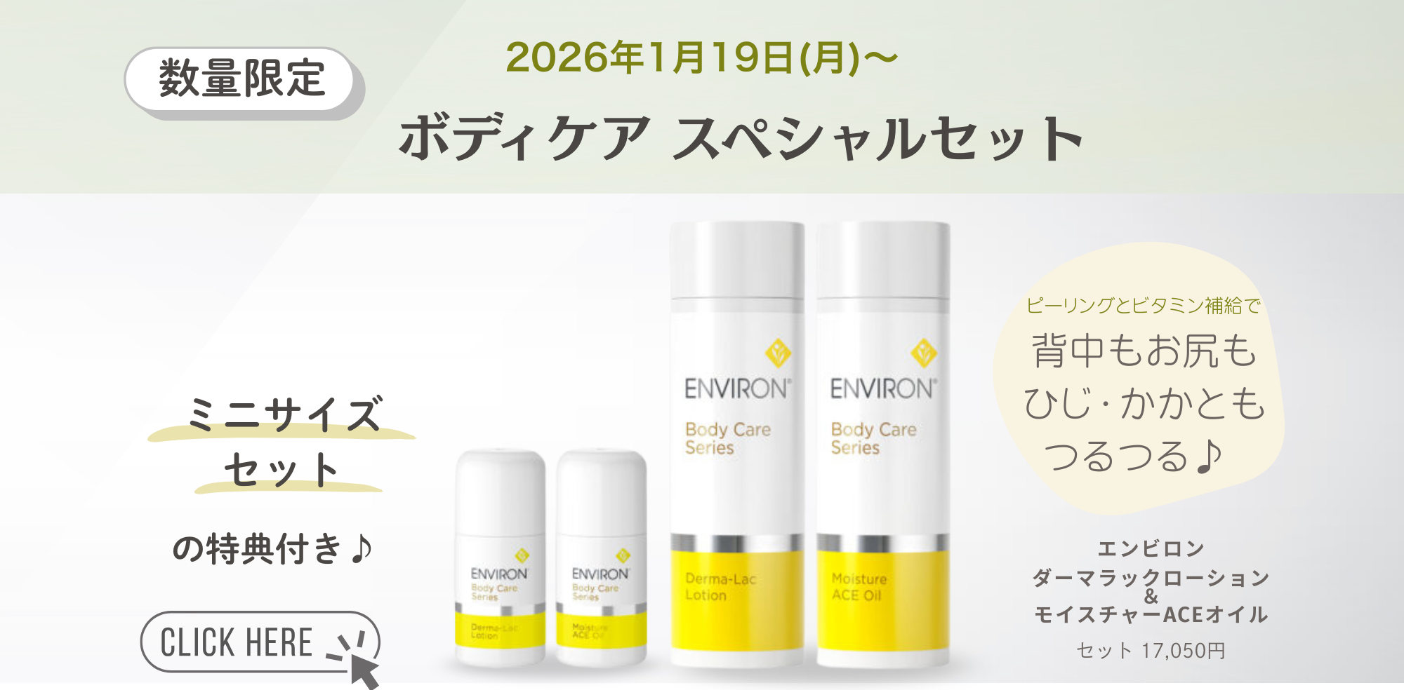 2026ボディケアセット