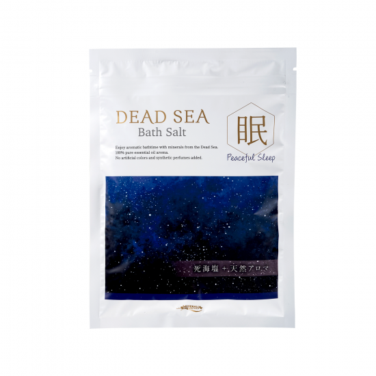 ミネラリア デッドシーバスソルト セルフケアシリーズ ピースフル・スリープ 80g