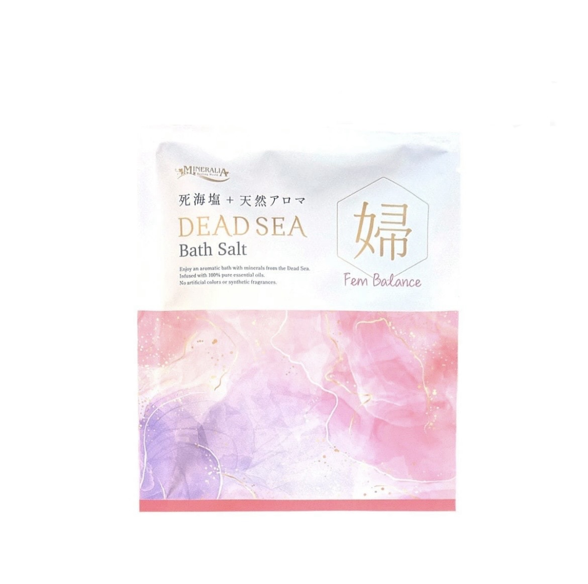 ミネラリア デッドシーバスソルト セルフケアシリーズ フェム・バランス 80g